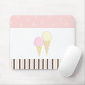 Soft Ice Creme Mousepad (Mit Mouse)