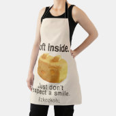 Soft Inside: Iron T Pineapple Cake Funny Quote Art Schürze (InSitu)
