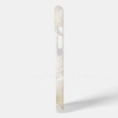 Soft Ivory Floral Abstrakt Case-Mate iPhone Hülle (Rückseite / Links)