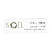 Soft Joft Blush Green Weihnachtsanschrift (Vorne)