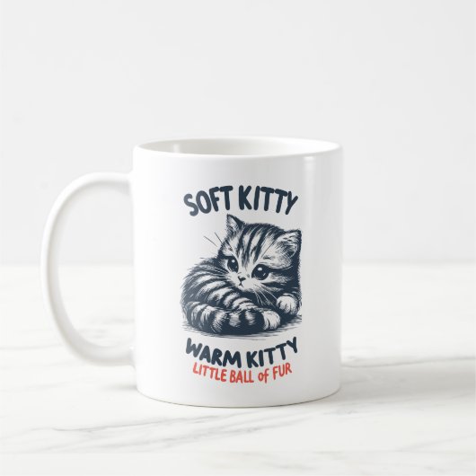 Soft Kitty Kaffeetasse (Links)