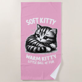 Soft Kitty Strandtuch