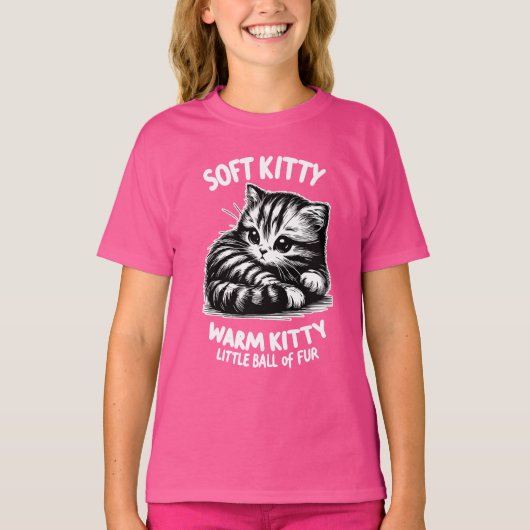 Soft Kitty T-Shirt (Vorderseite)