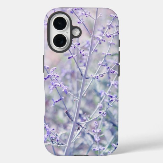 Soft Lavendel Blume Case-Mate iPhone Hülle (Rückseite)