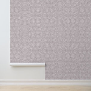 Soft Lavendel mit weißem Damast Tapete