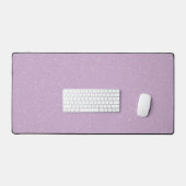 Soft Lavender Desk Mat - Minimalistisch & elegant Schreibtischunterlage (Tastatur & Maus)