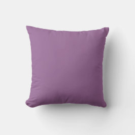 Soft Lavender Lila Minimal schlichte Vollfarbe Kissen