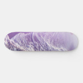 Soft Lavender Lila Ocean Dream Waves #1 #water Skateboard (Horizontal)