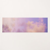 Soft Lavender Sunset Clouds Yogamatte (Vorderseite (Horizontal))