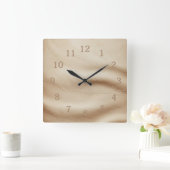 soft leather quadratische wanduhr (Zuhause)