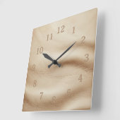 soft leather quadratische wanduhr (Winkel)