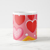 Soft Liebe | Jumbo-Tasse (Vorderseite)
