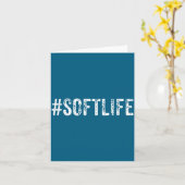 Soft Life Dont Stress Stress Softlife Softli  Karte (Gelbe Blume)