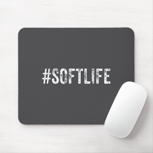 Soft Life Dont Stress Stress Softlife Softli  Mousepad (Mit Mouse)