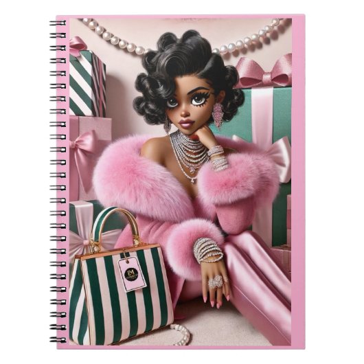 Soft Life Glam Kollektion Notizblock (Vorderseite)