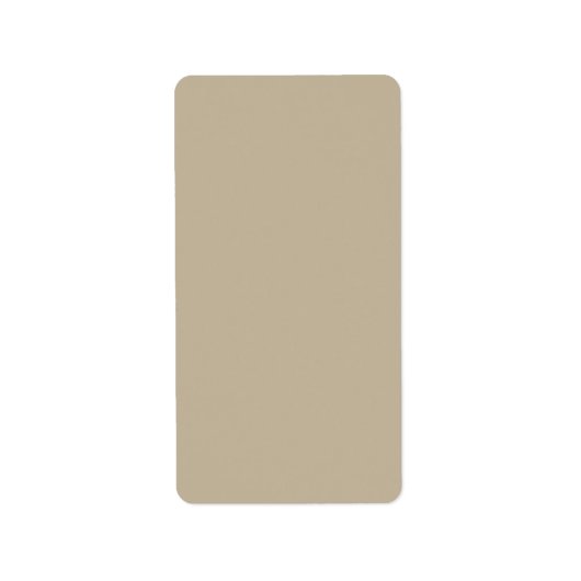 Soft Light Beige Background – Wedding Design Adressaufkleber (Vorne)