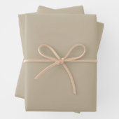 Soft Light Beige Background – Wedding Design Geschenkpapier Set (Beispiel)