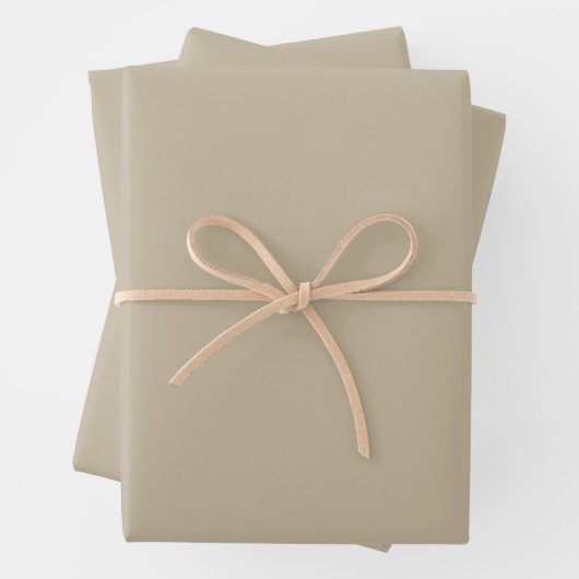 Soft Light Beige Background – Wedding Design Geschenkpapier Set (Beispiel)