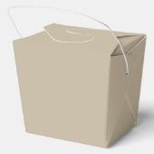 Soft Light Beige Background – Wedding Design Geschenkschachtel (Rückseite)
