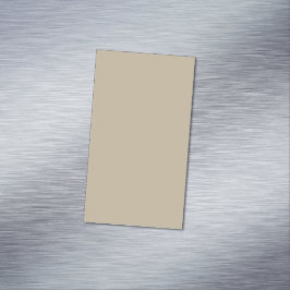 Soft Light Beige Background – Wedding Design Magnetische Visitenkarte