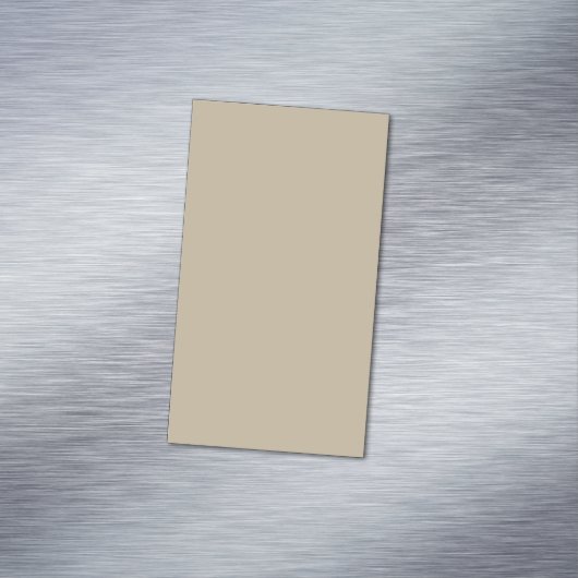 Soft Light Beige Background – Wedding Design Magnetische Visitenkarte (Beispiel)