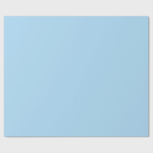 Soft Light Blue Solid Color #abdaf7 Geschenkpapier (Flach)