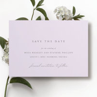Soft Lila | Förmliche Lavendelhochzeit
