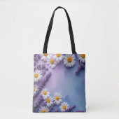 Soft Lila Garden Totbeutel Tasche (Vorderseite)