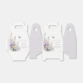 Soft Lilac Wildblume Butterfly Garden Wedding Geschenkschachtel (Ungefaltet)