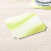 Soft Lime Druck Papier Untersetzer (angewinkelt)