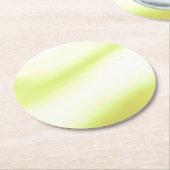 Soft Lime Druck Papier Untersetzer (Angewinkelt)