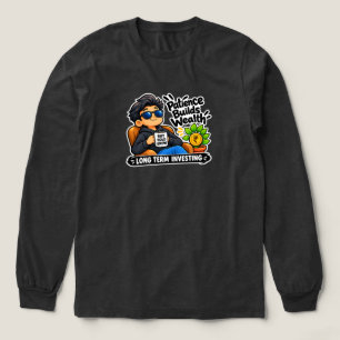 Soft Longsleeve Tri-Blend Investor Cooler Invest Shirt