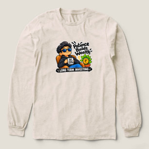 Soft Longsleeve Tri-Blend Investor Cooler Invest Shirt