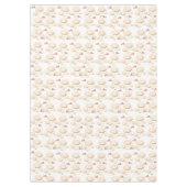 Soft Lotus Blossom & Butterfly Glühtablette Tischdecke (Vorderseite)