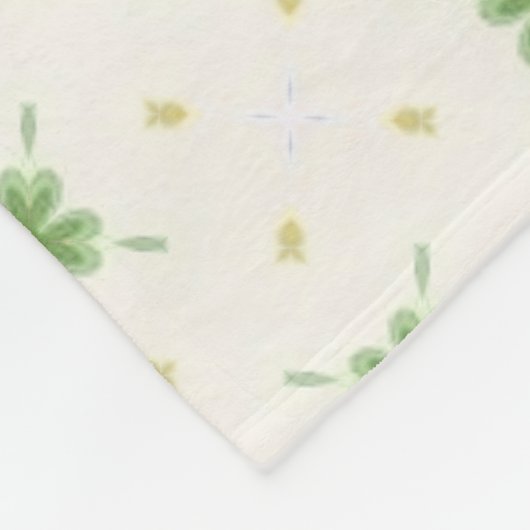 Soft Lucky clover charm Fleecedecke (Ecke)