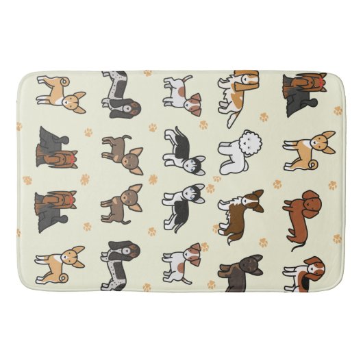 Soft luxuriös Memory Foam, Hunde Badematte (Vorderseite)