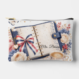 Soft Luxury 4. Juli patriotische Kosmetiktasche Zubehörtasche