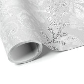 Soft Luxury Foil Damask-01 Geschenkpapier (Rolleneckpunkt)