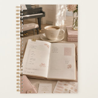 Soft Luxus Musik & Kaffee Schreibwaren Planer