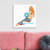 Soft machine leinwanddruck (Insitu (Wohnzimmer))