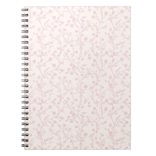 Soft Meadow Blush Pink - Neutral Notizblock (Vorderseite)