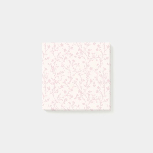 Soft Meadow Blush Pink - Neutral Post-it Klebezettel (Vorderseite)