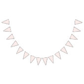 Soft Meadow Blush Pink - Neutral Wimpelkette (Alle)