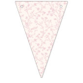 Soft Meadow Blush Pink - Neutral Wimpelkette (Zweite Fahne)