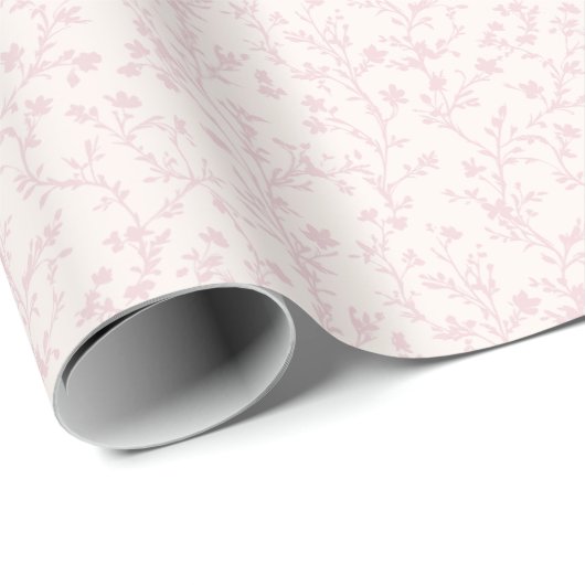 Soft Meadow Blush Rosa - Neutral Geschenkpapier (Rolleneckpunkt)