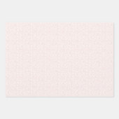 Soft Meadow Blush Rosa - Neutral Geschenkpapier Set (Vorderseite 3)