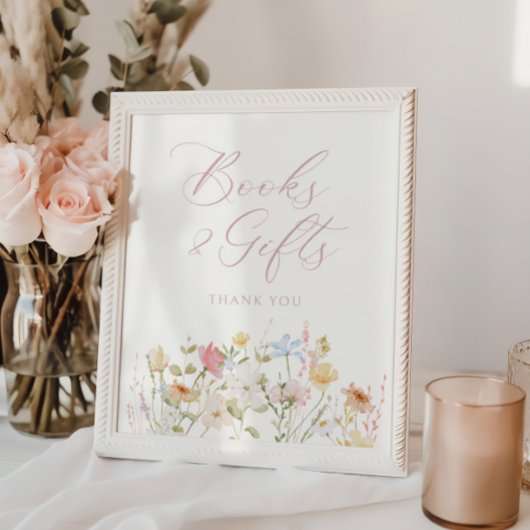 Soft Meadow Blush Skriptbücher und Geschenke Poster
