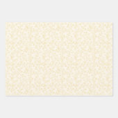 Soft Meadow Buttercream - Neutral Geschenkpapier Set (Vorderseite)