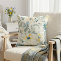 Soft Meadow Daisy Aquarell