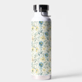 Soft Meadow Daisy Aquarell Trinkflasche (Links)